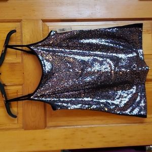 Torrid Rainbow Sequin Cami